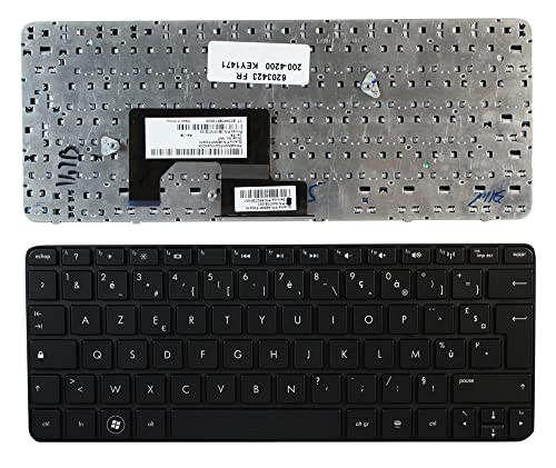 Clavier pour ordinateur portable HP 645708-051 AZERTY noir avec cadre