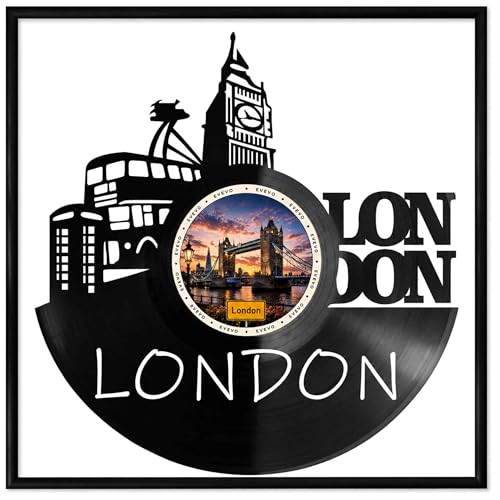 Paysage de l'Angleterre en vinyle pour salon chic et rétro