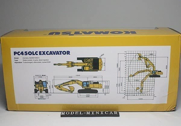 Amazon.co.jp: KOMATSU 1/50 コマツ PC450LC-8 建設機械 重機 油圧