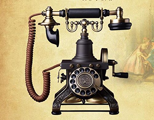 Antike feste High-End Kreative Retro Telefon Festnetz Haus Drehteller