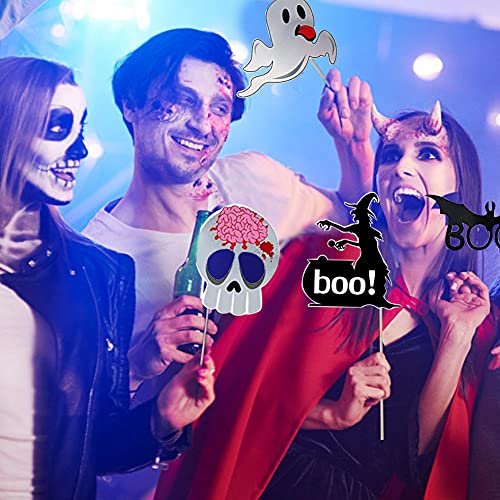 27 Pezzi Puntelli per Foto di Halloween