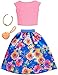 Barbie Complete Looks Floral Skirt & Pink Top Fashion Pack