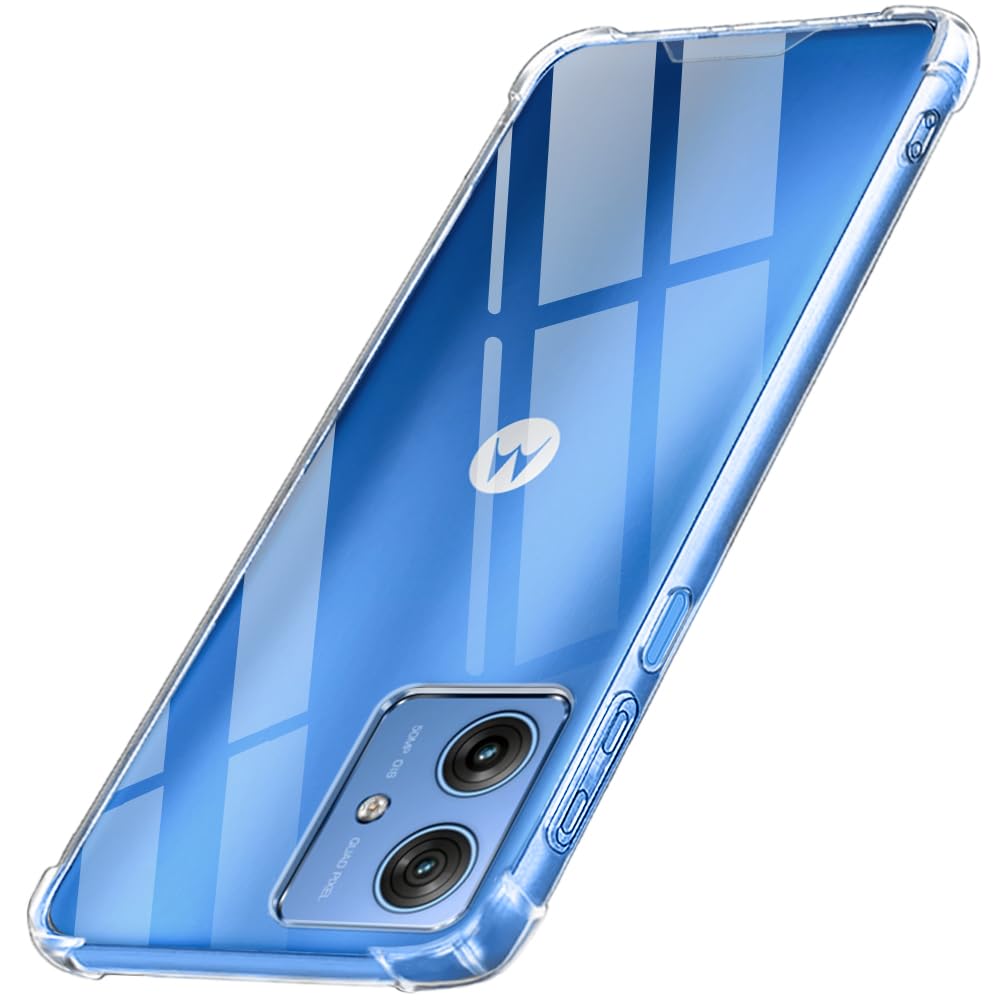 TheGiftKart Crystal Clear Back Cover Case for Motorola Moto G54 5G / G64 5G | 360 Degree Protection | Shock Proof Design | Transparent Back Case for Moto G54 5G / G64 5G (PC & TPU, Transparent Bumper) (B0D2P91BMQ) Amazon Price History, Amazon Price Tracker