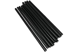 *18 Pack Black Premium Hot Glue Sticks for Your Creative Journey*