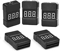 FLY RC – 5Packs 2in1 1-8s Lipo Li-Ionen-Batteriespannungstester prüfe