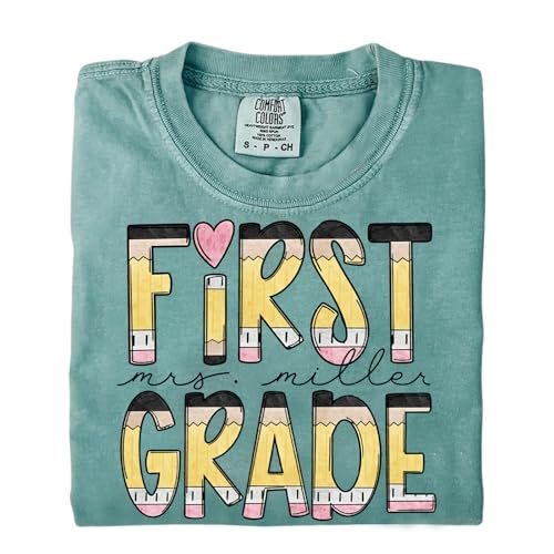 Embroidered Teacher Quarter Zip Sweatshirt – Gifts for Teacher, Custom Quarter Zip Pullover for Women Men