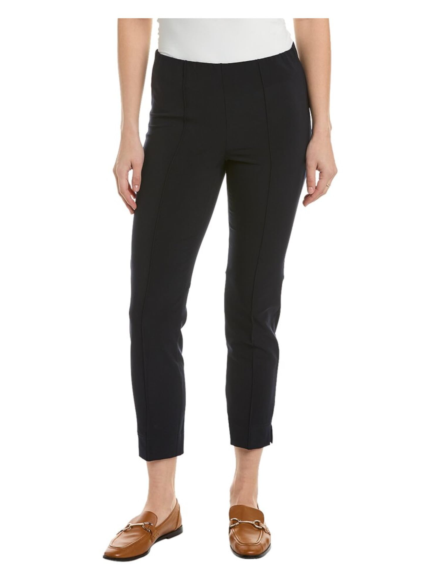 MARELLA Womens Wear to Work Elastic Waist Straight Leg Pants