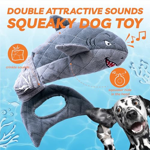 Image of Vitscan Dog Toys for Small Dogs, Squeaky Dog Toys for Aggressive Chewers