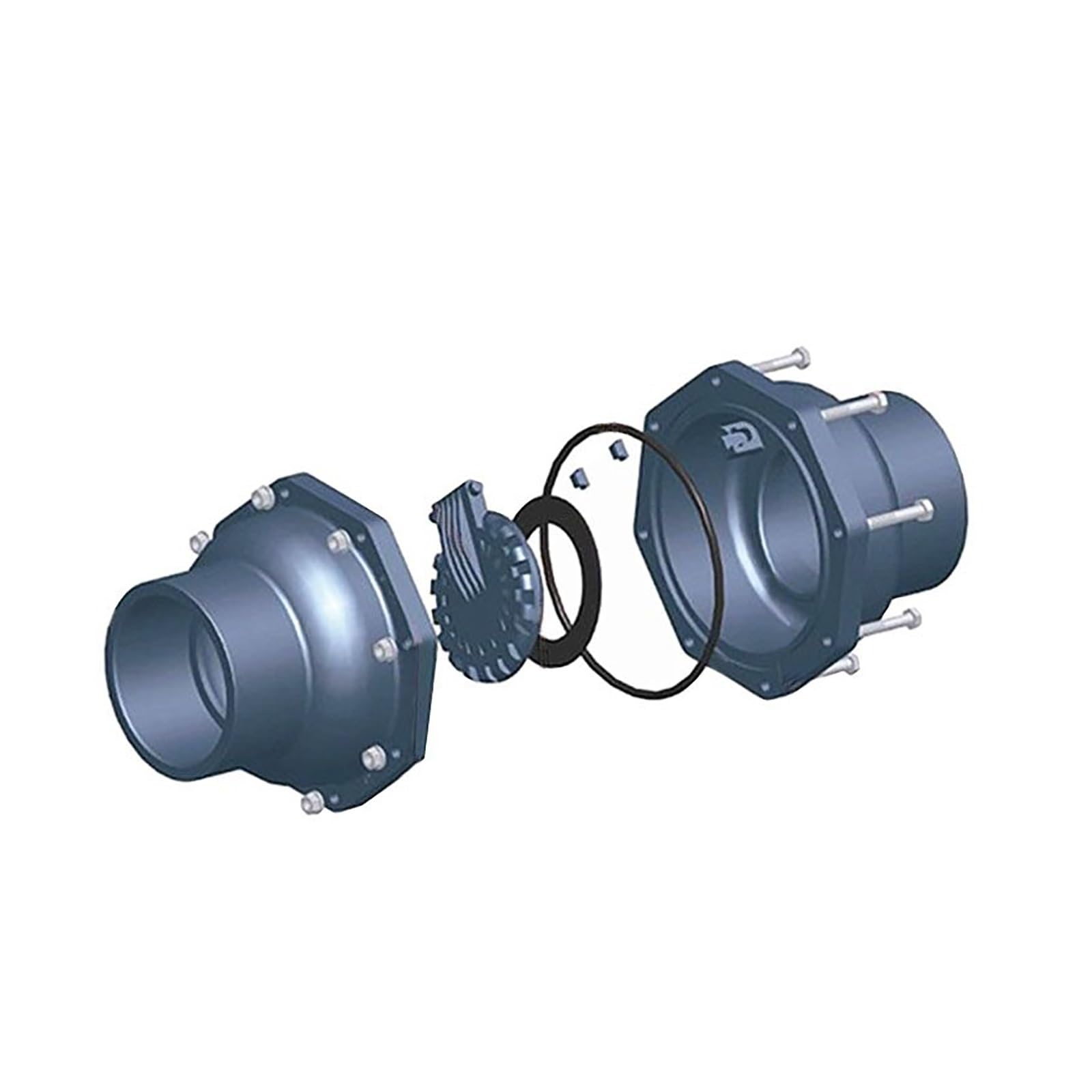 Válvula antirretorno de PVC for tuberías alcantarillado. Diámetro interior la válvula antirretorno: 20-200 mm joyous(Inner diameter 75mm)