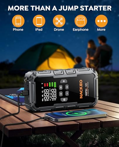 8000A Jump Starter with Air Compressor