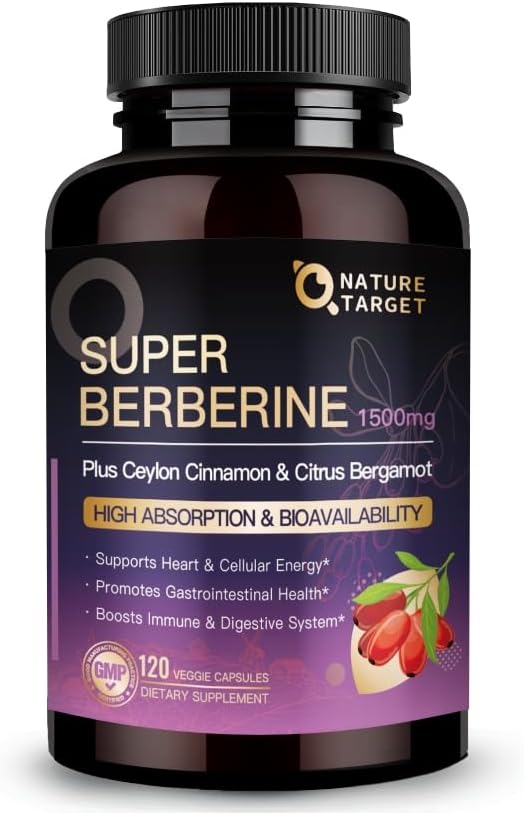NATURE TARGET Super Berberine with Ceylon Cinnamon
