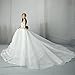 Fashion Princess Wedding Dress Party Gown Clothes for 11.5inch Doll Fishtail Dresses 1:6 Dolls Accessories (Style B)