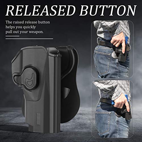 OWB Holster for Beretta PX4 Storm 4" Full Size - Index Finger Released | Adjustable Cant | Autolock | Outside Waistband Carry | Lightweight -Right Handed