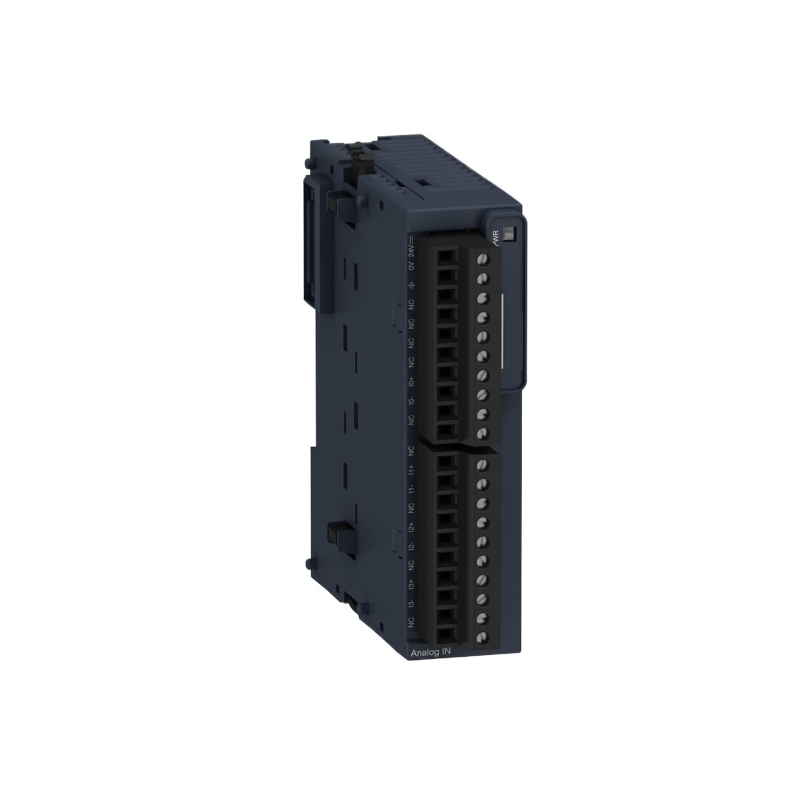 SJJBVPYX TM3TI4 analog input module, TM3, 4 temperature inputs, screw, 24V DC