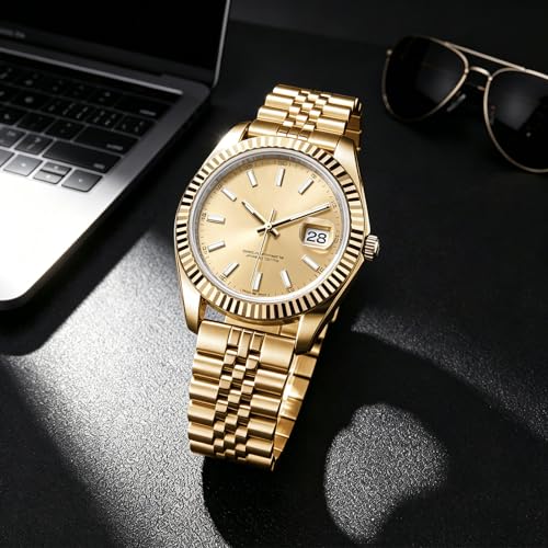 Image of BINLUN Stainless Steel Watch Band Replacement Metal Watch Straps for Men and Women 20mm /22mm /24mm