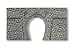 Noch 58247 Portal Stone Single TRK Gray H0 Scale Model Kit