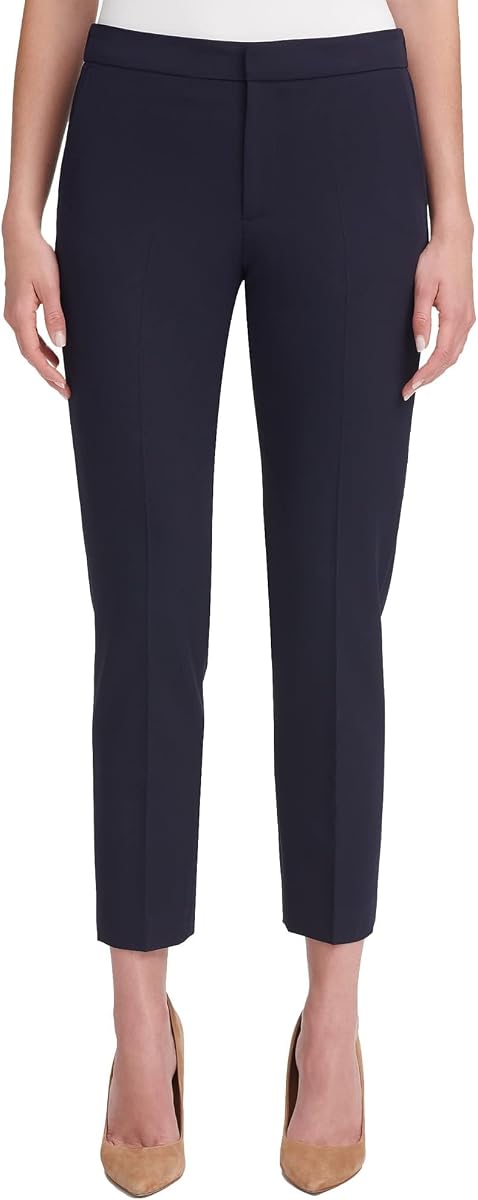 Pantalones tobilleros con cintura elástica Sloane