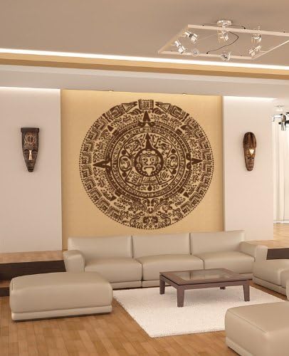 PrimeStick Wandtattoo Wandaufkleber Maya Kalender Durchmesser 120cm #82