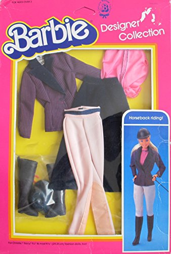 Barbie Designer Collection Fashions w Horseback Riding Outfit & Accessories (1983 Mattel Hawthorne) Barbie Designer Collection Fashions w Horseback Riding Outfit & Accessories (1983 Mattel Hawthorne)
