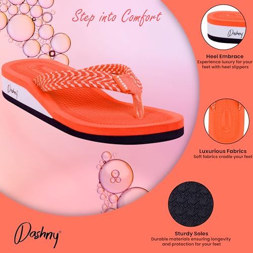 Image of Dashny Women's (1434) |Extra Super Soft Comfortable Slippers |Brown Casual Slides Slippers