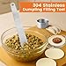 3-in-1 Stainless Steel Dumpling Maker Set - Professional Dumpling Press & Empanada Mold with Dough Cutters (3