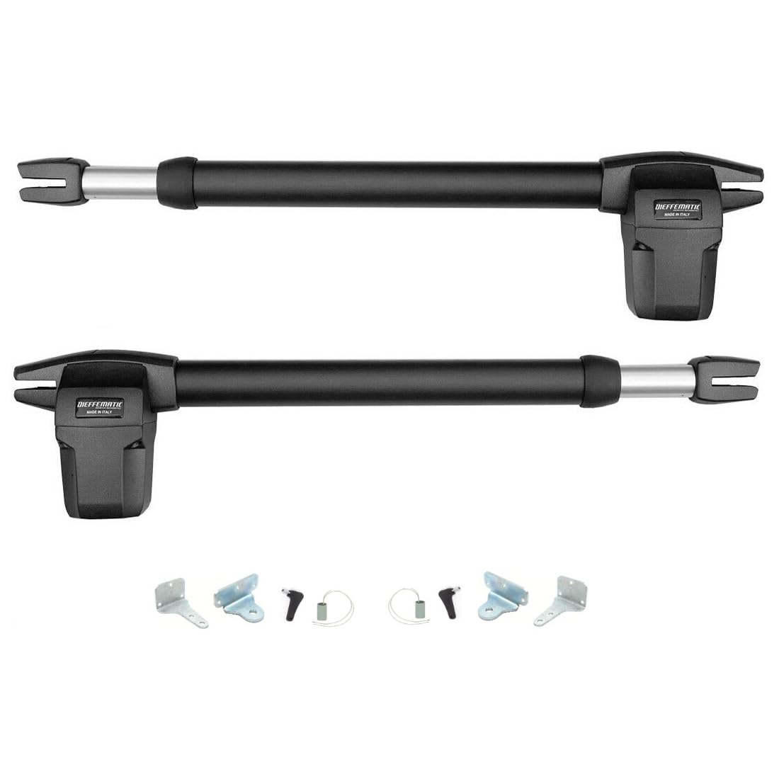 COPPIA PISTONI CANCELLO BATTENTE DESTRO SINISTRO MOTORE 220 230V BHR CORSA 300