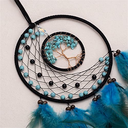 Atrapasueños de Plumas para Colgar en la Pared y Decorar Dormitorios 6
