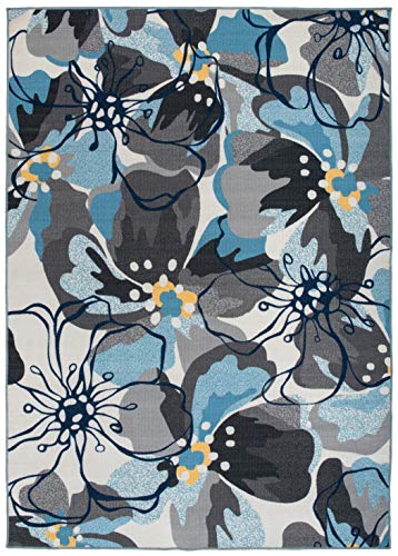 Modern-Large-Floral-Non-Slip-Non-Skid-Area-Rug-5-X-7-5-3-X-7-3-Gray-Blue 51jXG5J3EeL