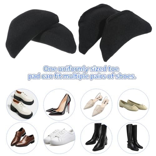 3 Pares de Espuma Suave Ajustable para Relleno de Zapatos miniatura 4