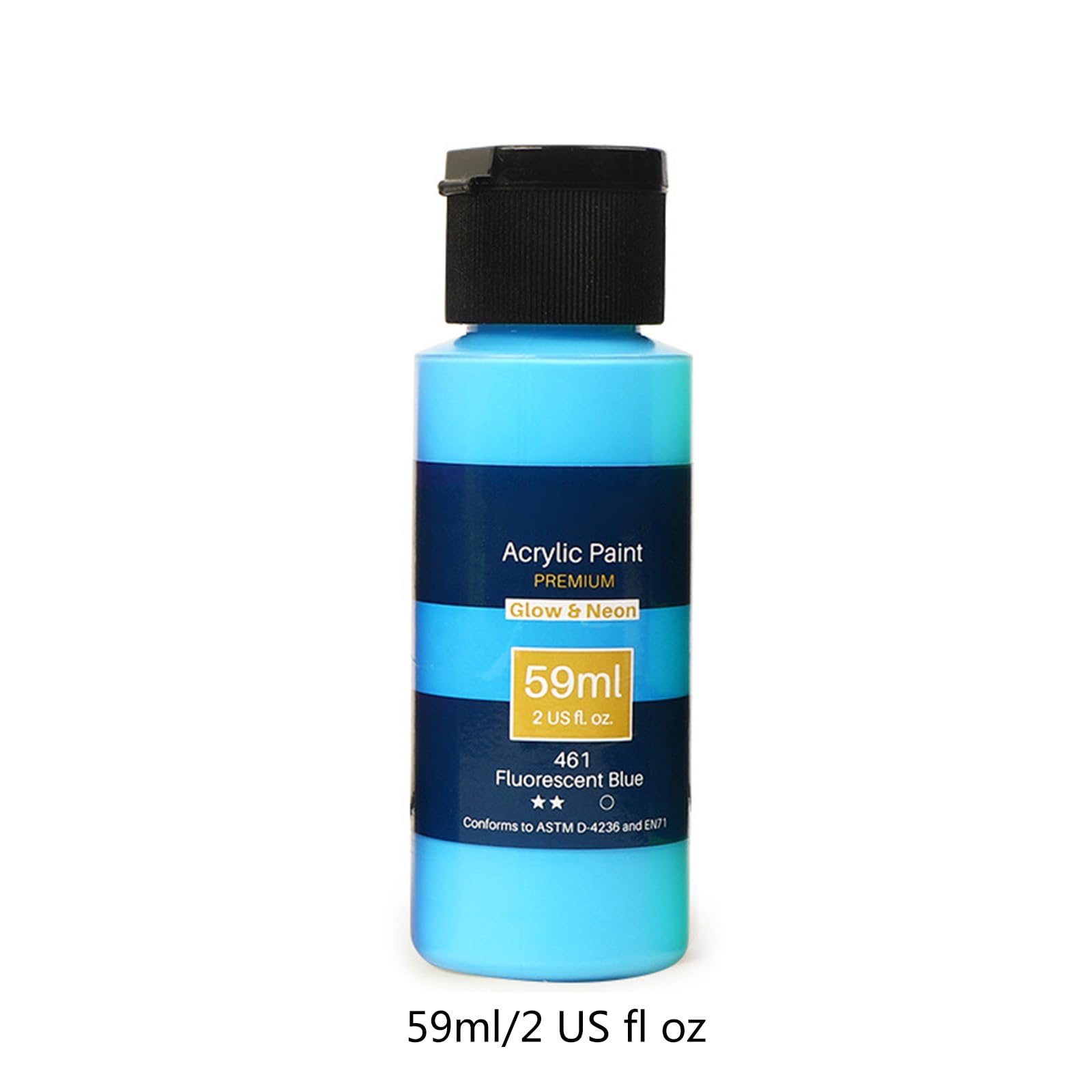 Pintura acrílica de color fluorescente, pigmentos ricos en agua para dibujar sobre madera, tela, lienzo, pintura acrílica