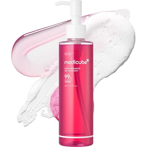 medicube PDRN Jelly to Foam Cleanser | Low pH Hydrating Daily Face Wash for All Skin Types | With PDRN, Collagen & LHA | Gentle Pore Care & Radiant, Balanced-Looking Skin | Korean Skincare | 200ml