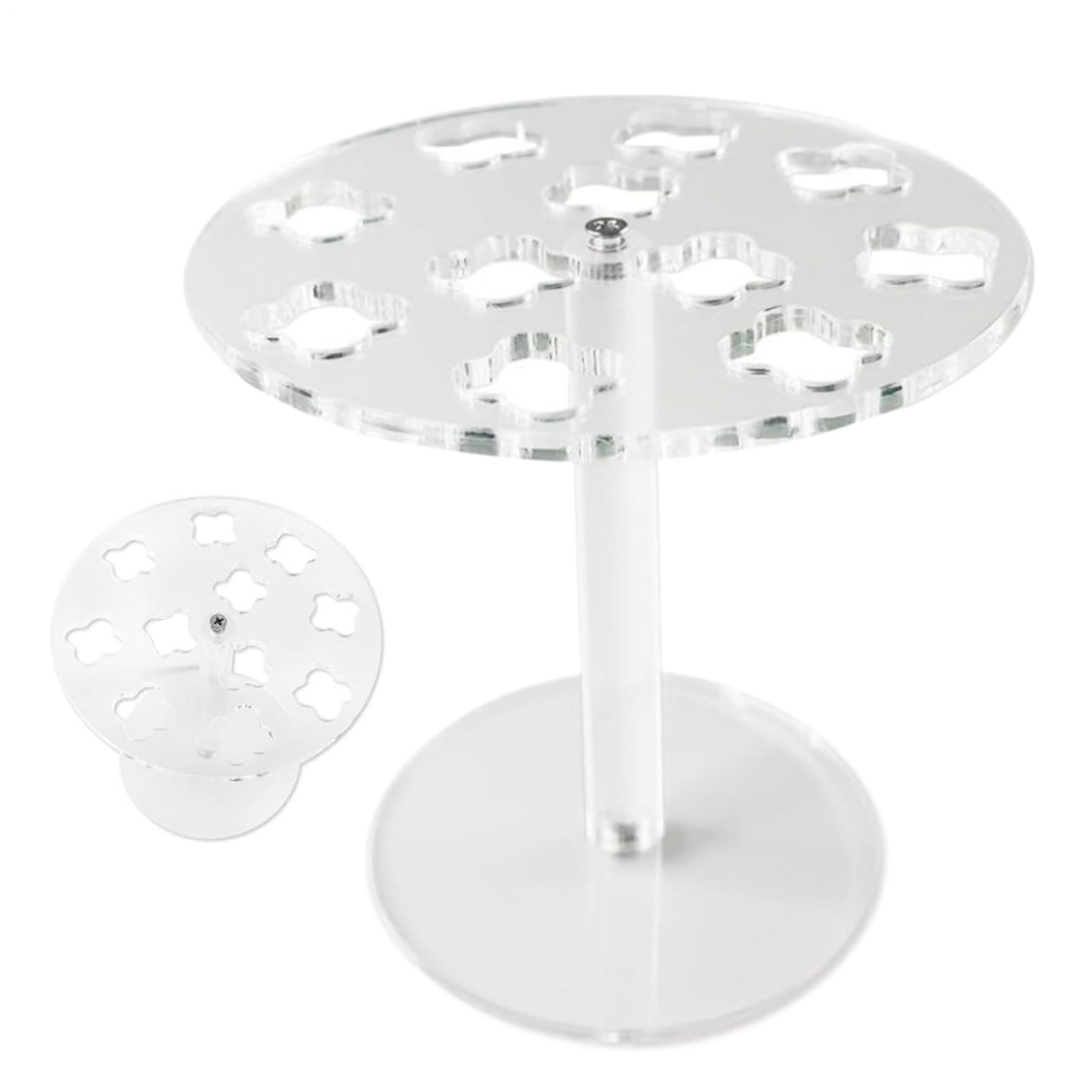 Porta-forbici – Organizer multi slot, supporto per pettine da piano di lavoro, accessorio per salone di bellezza, organizer per attrezzi da tavolo per trucco, vassoio per gestione clip, di