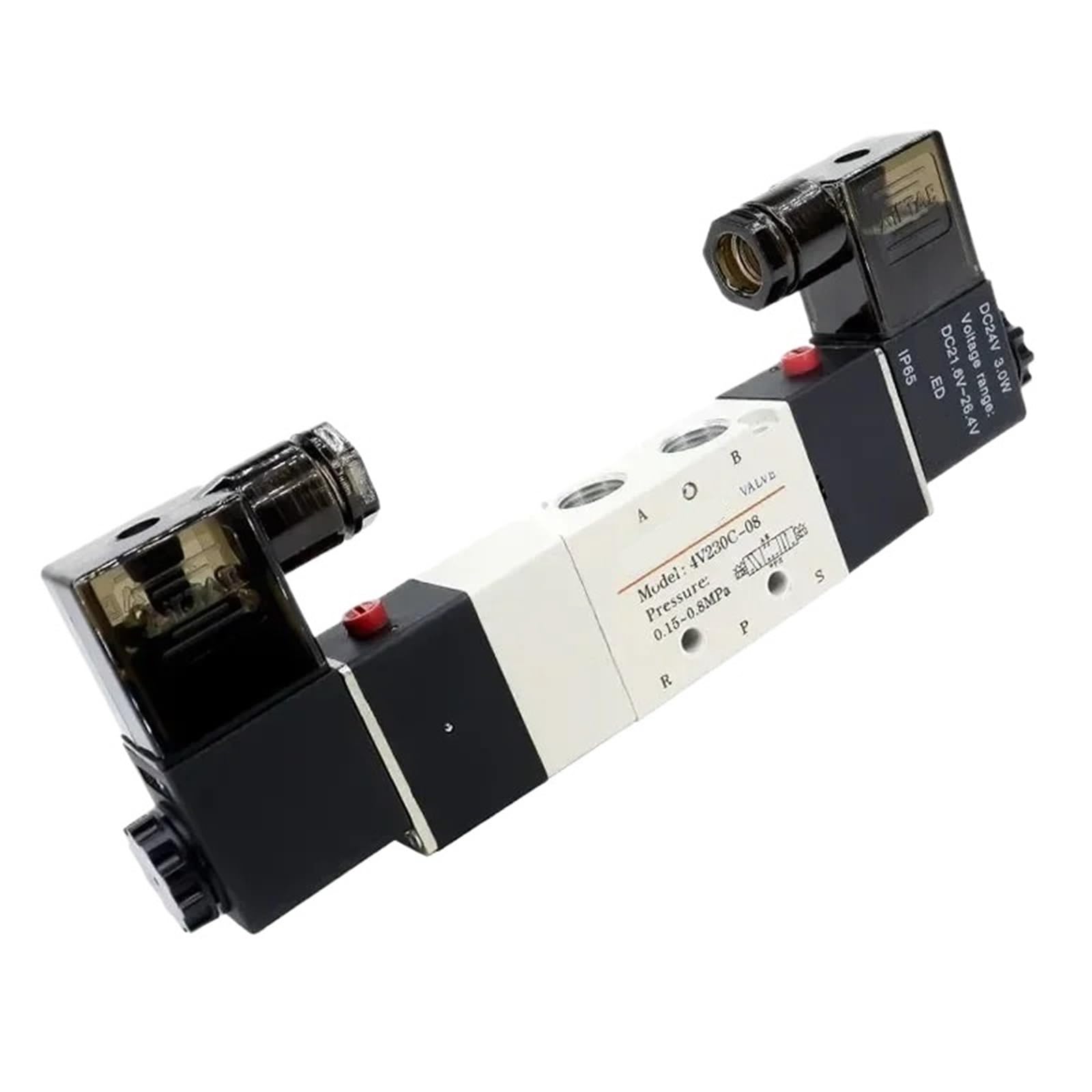 Distributeur pneumatique 4V130C-M5 3 positions 5 voies AC220V