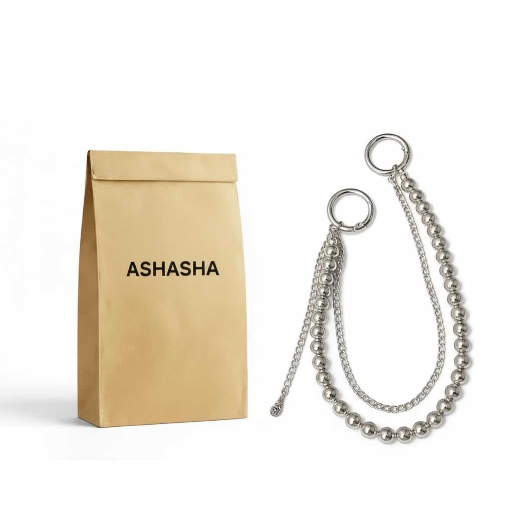 Silver Pearl Beaded Phone Charm | Fashion Accessory Aesthetic Wrist Strap Lanyard For Mobile, Handbag & earbuds | Metal Hook, Anti-Drop | Stylish Gift For Girls & Women-image-32