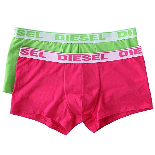 DIESEL UMBX-SHAWNTWOPACK - Boxer Homme - Lot de 2, Multicolore (MULTICOLOR 4) - S (Taille fabricant: S)