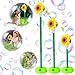 COSILY Bubble Machine, Automatic Flower Bubble Machine Blower, Height 47 Inches Bubble Machine for Kids Toddlers Bubble Maker for Indoor Outdoor Wedding Birthday Party