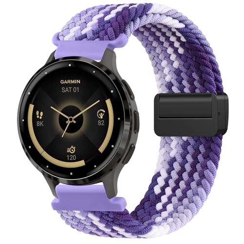 ґgoh Garmin Venu 3S / Venu 4 41mm / Venu 2S / Vivoactive 4S / Vivomove 3S EHb`oh 18mm NCbN[X CiC pXgbv Garmin Forerun