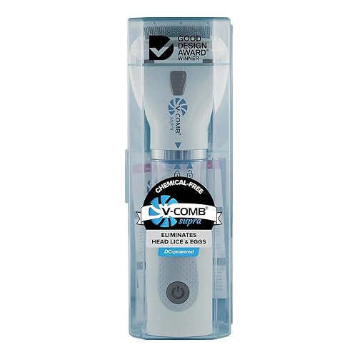 Supra - Removedor de piojos y huevos de cabeza, sin pesticidas ni químicos, tratamiento 100% natural