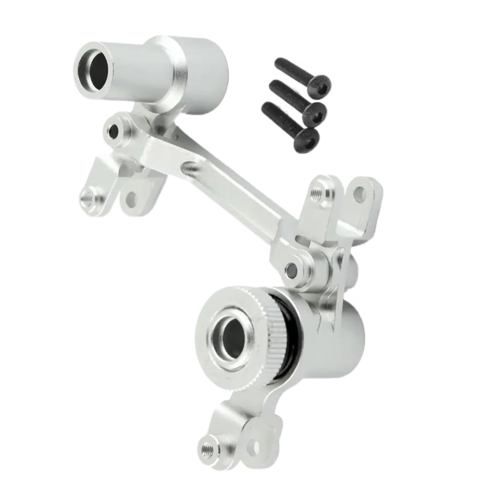 for for traxxas for Udr for Unlimited for Desert for Racer 1/7 8543 RC Car Upgrade Parts Metal Steering Assembly Steering Bellcranks Servo Horn Arm RC Upgrade Accessories(Silver)