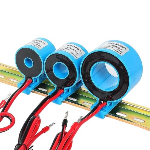Transformador de corriente BH-18BCL 50/5 de paso de barra para riel DIN