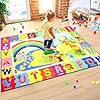 Amazon.com: ABC Educational Rug for Playroom - 4x6, Numbers & Alphabet ...