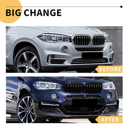 MAXDOM Front Kidney Grill Fit for BMW X5 F15 X6 F16 X5M F85 X6M F86 by MAXDOM LLC - Used condition - Image 2