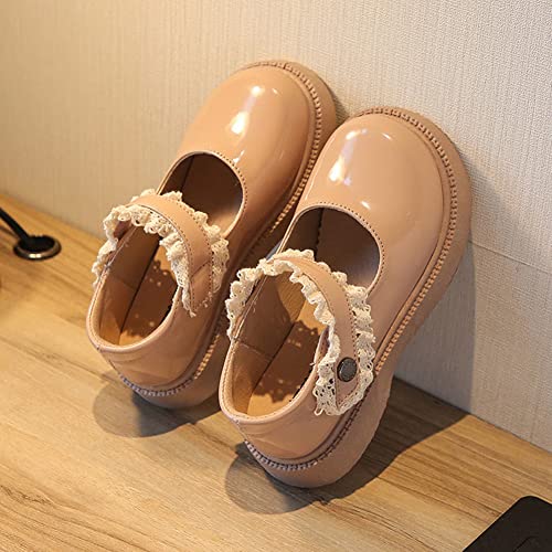 Girl Mary Jane Dress Shoes Casual Slip on Ballet Flat2