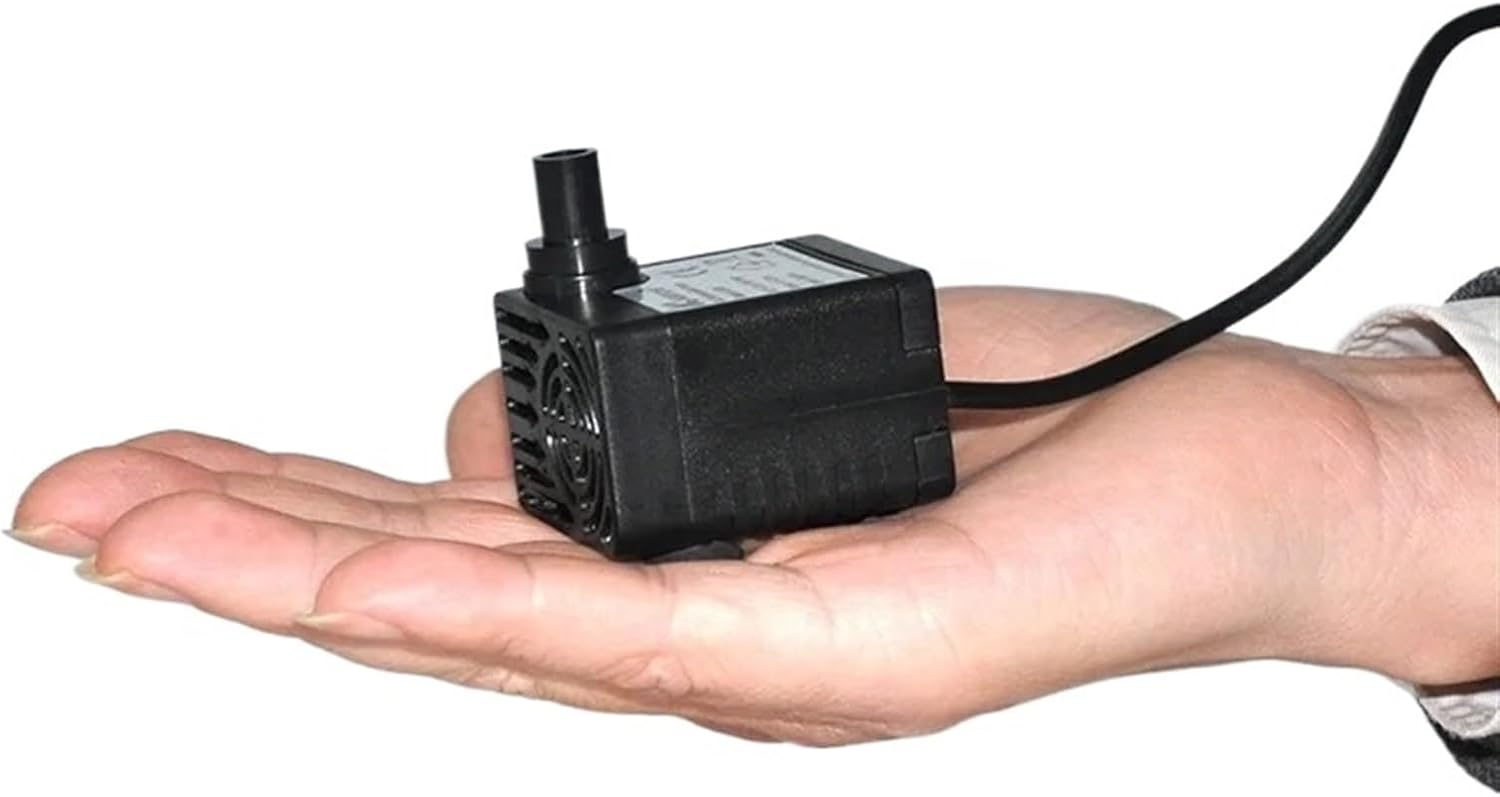 Water Pump Mini DIY Aquarium Filter Low Noise Brushless Motor Pump Aquarium Accessories Submersible Water Cycle For Pet(Compatible)