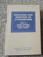 Structure and Function of Cytochromes 0839100078 Book Cover