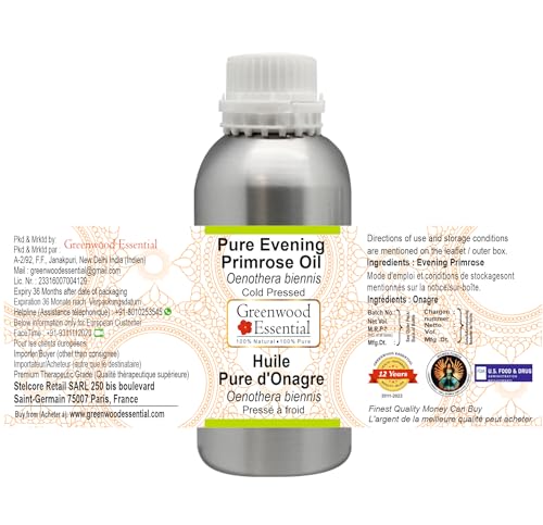 Huile d'onagre Greenwood Essential soin bien-être après le bain format 630 ml