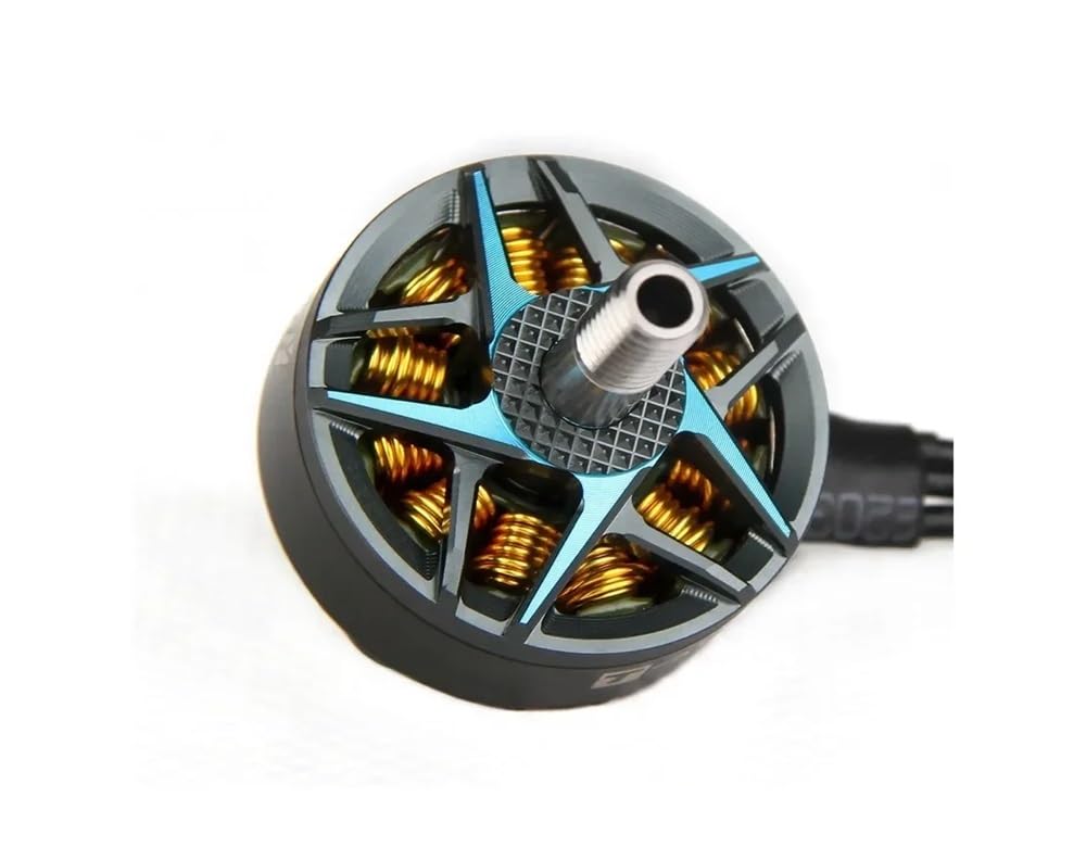 F60 Pro IV V2.0 Brushless Motor 2207 1750KV 1950KV 2550KV For 5-6 inch Propulsion System drones Platform 25V Power Alignment 1PC(1PCS 1950KV Red)