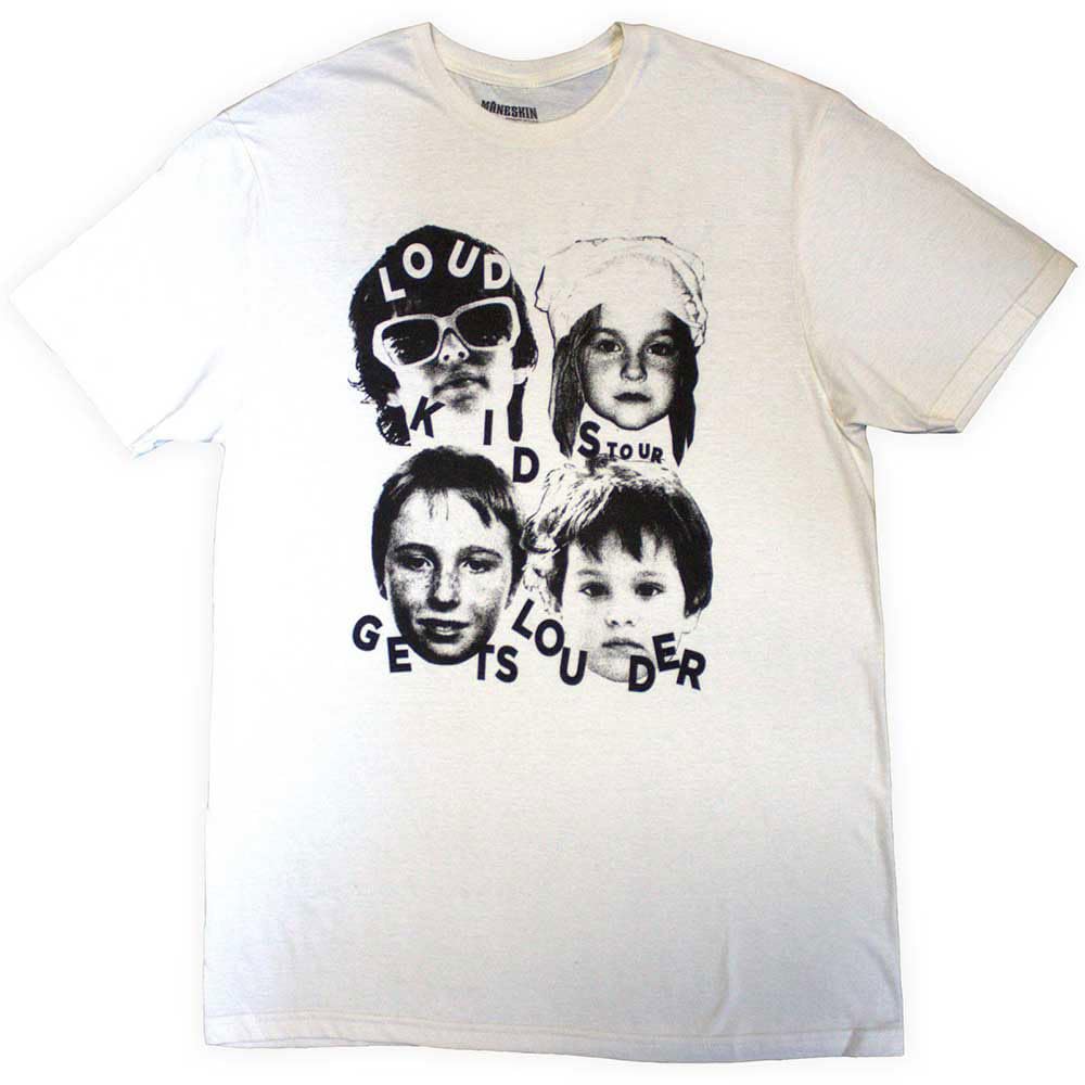 Rock Off officially licensed products Maneskin Loud Kids European Tour 2023 T Shirt XL