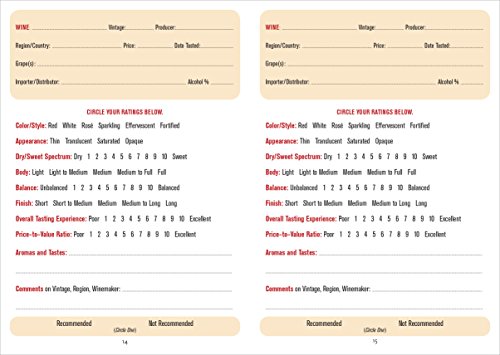 Image of Wine Tasting Journal (Diary, Notebook)