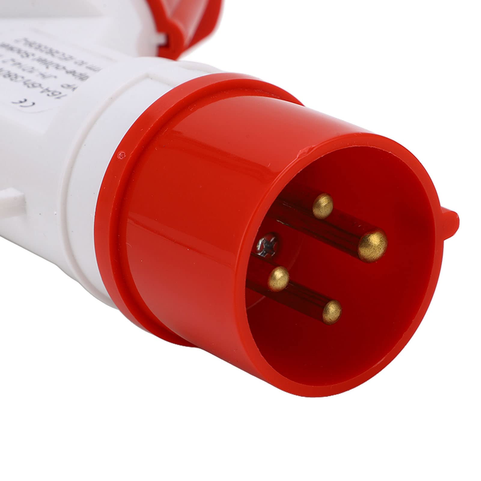 Sonew Spina industriale a Y 1 ingresso 2 uscite, presa aeronautica con spina industriale Y a 4 fili 380‑415 V 16 A